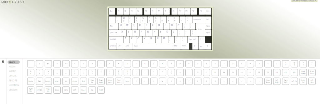 Zomm75 VIA Software Zoom75 Erfahrungen